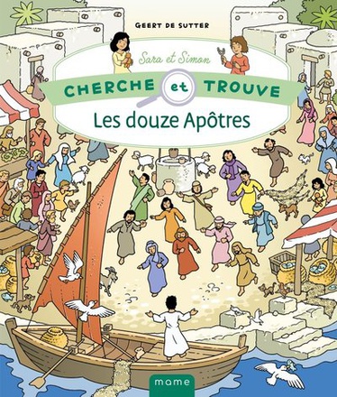 CHERCHE ET TROUVE SARA ET SIMON LES DOUZE APOTRES