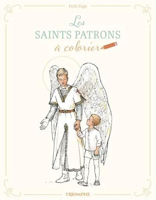 COLORIAGES PETIT PAGE - LES SAINTS PATRONS A COLORIER