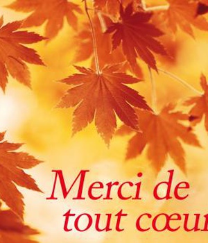 MERCI DE TOUT COEUR !