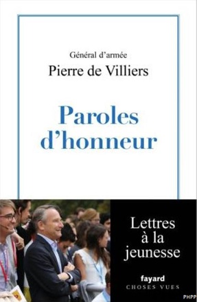 PAROLES D'HONNEUR - LETTRES A LA JEUNESSE