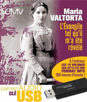 COFFRET AUDIO CLE USB L'EVANGILE TEL QU'IL M'A ETE REVELE DE MARIA VALTORTA - USB1