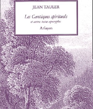 CANTIQUES SPIRITUELS (LES)