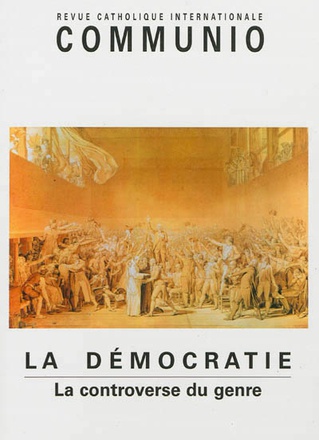 LA DEMOCRATIE - COMMUNIO N 218 NOVEMBRE-DECEMBRE 2011