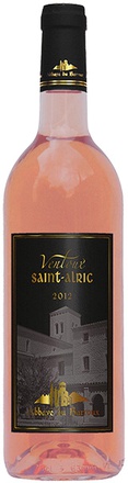 VENTOUX SAINT-ALRIC VIN ROSE AOP ISSU DE VIGNES CULTIVEES PAR LES MOINES 75 CL NDSP