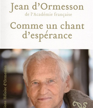 COMME UN CHANT D'ESPERANCE