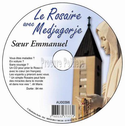CD ROSAIRE AVEC MEDJUGORJE (LE) - SR EMMANUEL MAILLARD - MMMEDIAS