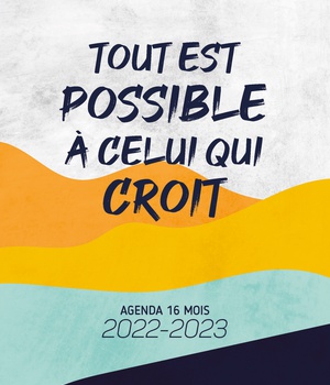 AGENDA SCOLAIRE 2022 - 2023 AVEC 4 MOIS SUPPLEMENTAIRES JUSQU EN DECEMBRE 2023