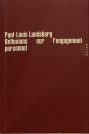 REFLEXIONS SUR L'ENGAGEMENT PERSONNEL