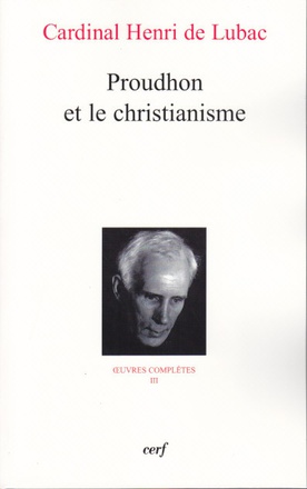 PROUDHON ET LE CHRISTIANISME