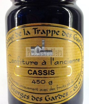 CONFITURE CASSIS, POT DE 450 G