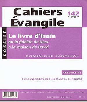 CAHIERS EVANGILE NO 142. LE LIVRE D'ISAIE