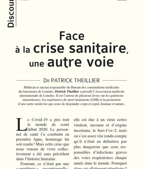 FACE A LA CRISE SANITAIRE, UNE AUTRE VOIE (EDITION COMPLETEE)