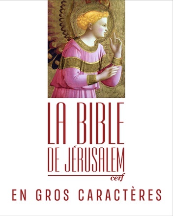 LA BIBLE DE JERUSALEM EN GROS CARACTERES