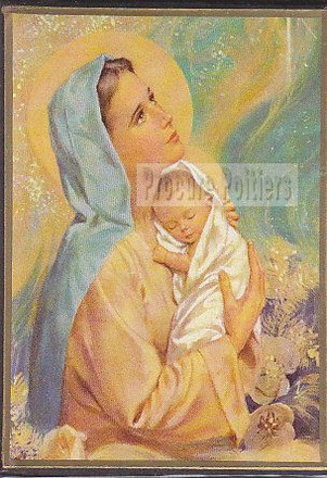 VIERGE DES PAUVRES - ICONE CLASSIQUE 14,3X10,6 CM - 720.72