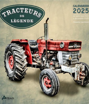 CALENDRIER TRACTEURS DE LEGENDE 2025