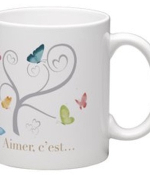 MUG PAPILLONS PRINTEMPS ARBRE