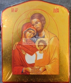 ICONE OR STE FAMILLE (SOMMET CHANTOURNE) 18X24 NDSP