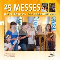 25 MESSES POUR TOUTES LES ASSEMBLEES VOL. 1 CD