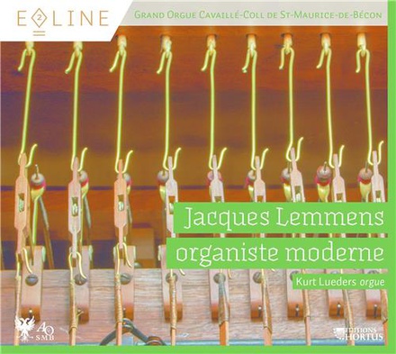 JACQUES LEMMENS ORGANISTE MODERNE - CD - KURT LUEDERS ORGUE - AUDIO