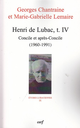 HENRI DE LUBAC, IV
