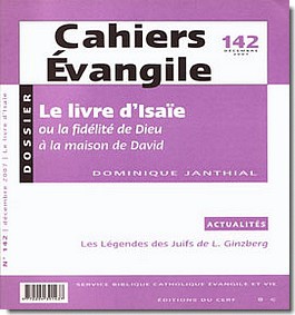 CAHIERS EVANGILE NO 142. LE LIVRE D'ISAIE