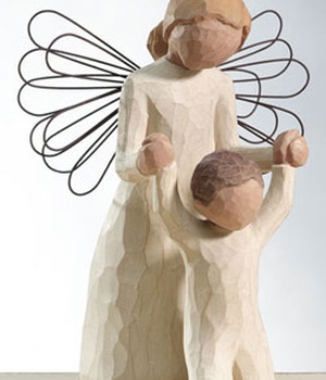 STATUE ANGE GARDIEN NDSP