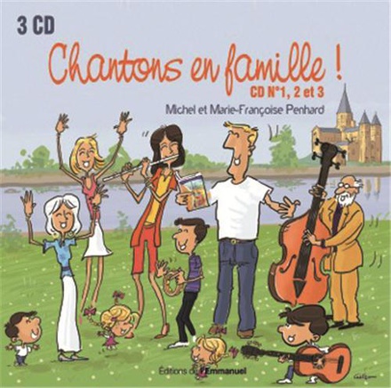 COFFRET 3 CD CHANTONS EN FAMILLE - AUDIO