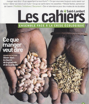 CAHIERS ST LAMBERT N 8 ALIMENTATION