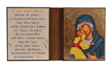 NOTRE DAME DE LA BONNE NOUVELLE - DIPTYQUE 8X15 CM