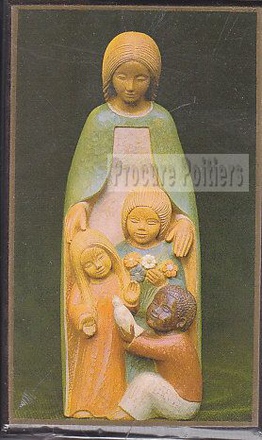 ICONE MEDIA 10X15 Y LE PAPE V MARIE ET LES ENFANTS NDSP