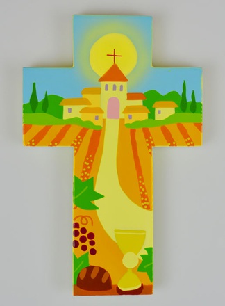 CROIX VIGNES 9CM X 14CM