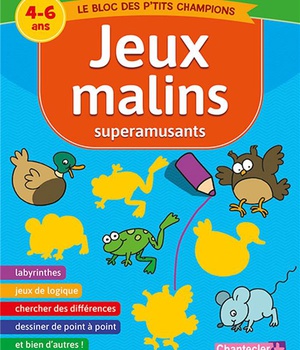 JEUX MALINS SUPERAMUSANTS (4-6 A.)