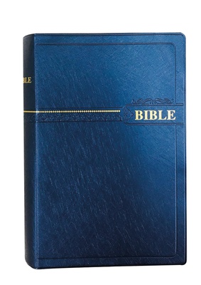 BIBLE - EN LINGALA, SOUPLE, BLEUE