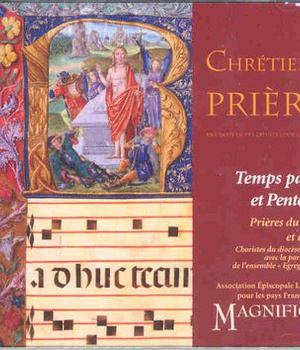 CD CHRETIENS EN PRIERE-TEMPS PASCAL ET PENTECOTE - AUDIO