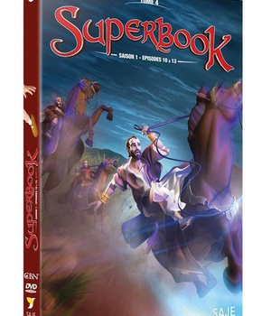 SUPERBOOK TOME 4 - SAISON 1- EPISODES 10 A 13 - DVD