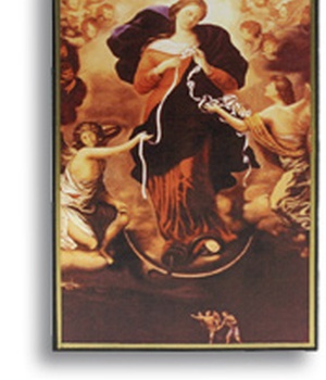 MARIE QUI DEFAIT LES NOEUDS - ICONE CLASSIQUE 10X15 CM
