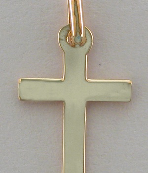 CROIX LATINE 4 - OR 18 CARATS 0.43G 15MM NDSP