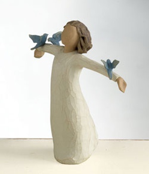 STATUE BONHEUR HAPPINESS NDSP