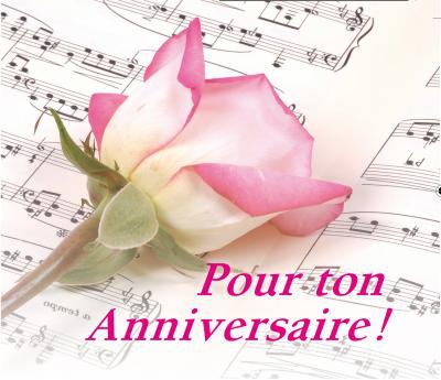 POUR TON ANNIVERSAIRE
