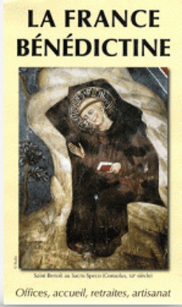 LA FRANCE BENEDICTINE - CARTE DE LA FRANCE MONASTIQUE