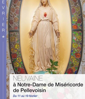 NEUVAINE A NOTRE DAME DE MISERICORDE DE PELLEVOISIN