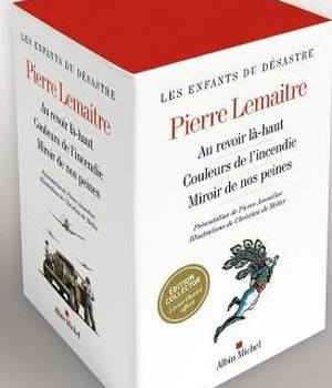 "COFFRET ""LES ENFANTS DU DESASTRE"" - 3 VOLUMES - AU REVOIR LA-HAUT - COULEURS DE L'INCENDIE - MIROIR"