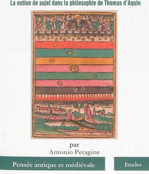 MATIERE, CORPS, ESPRIT - LA NOTION DE SUJET DANS LA PHILOSOPHIE DE THOMAS D'AQUIN