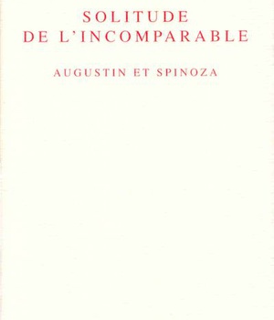 SOLITUDE DE L'INCOMPARABLE - AUGUSTIN ET SPINOZA