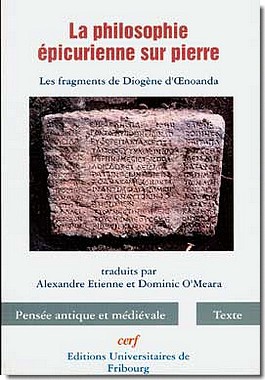 LA PHILOSOPHIE EPICURIENNE SUR PIERRE