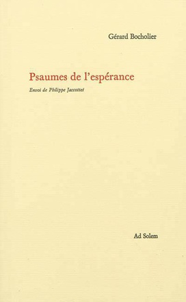 LES PSAUMES DE L'ESPERANCE