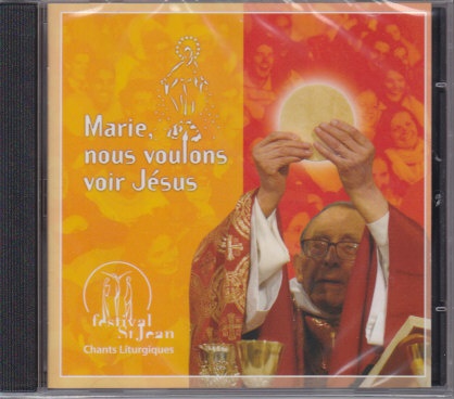 CD MARIE NOUS VOULONS VOIR JESUS CDBEA81