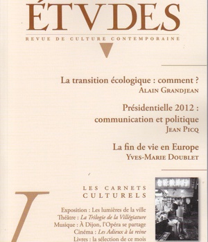ETUDES AVRIL 2012