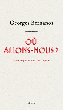 OU ALLONS-NOUS ?