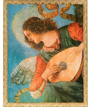 ANGE MUSISCIEN DE MELOZZO DA FORLI - 13 X 19 CM